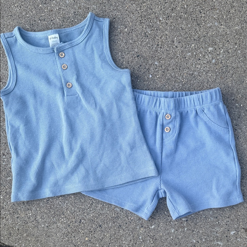 PL Baby by Petit Lem - 2 Piece tank/short set
